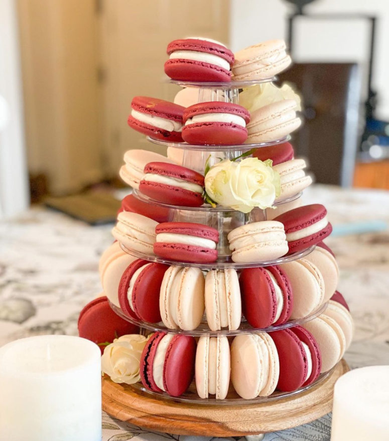 トップス macaRon 4/6 Tier Macaron Cupcake Tower Display Stand – PutOnApron