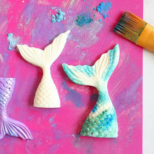 HOW TO MAKE A CHOCOLATE MERMAID TAIL