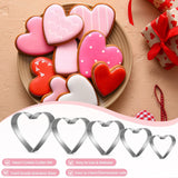 Heart Cookie Cutter Set of 5 Pieces