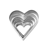 Heart Cookie Cutter Set of 5 Pieces