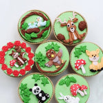 Woodland Animal Cake Toppers
