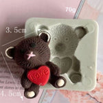 Bears Shapes Silicone Mold