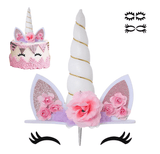 Unicorn Cake Topper Set