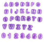 Alphabet Fondant Cutter And Stamp