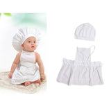 Cute Baby Chef Apron & Hat