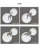 Animal Combined Plates Set