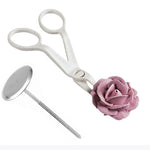 Piping Flower Scissors & Nail Set