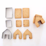 Mini Gingerbread House Cookie Cutter Set