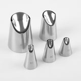 Petal Stainless Steel Icing Piping Nozzle 5pcs/set