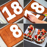 Numbers Cake Cutouts Sets