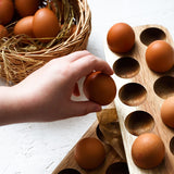 Wooden Egg Storage Tray