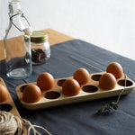 Egg Wooden Tray