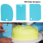 Set Turntable Pastry Spatulas Nozzle For Cake