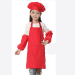 Child Apron with Sleeve & Hat