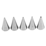 5 Pcs. Stainless Steel Piping Nozzles