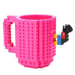 Building Blocks Toy Milk Cups