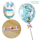 Confetti Balloon Cake Topper