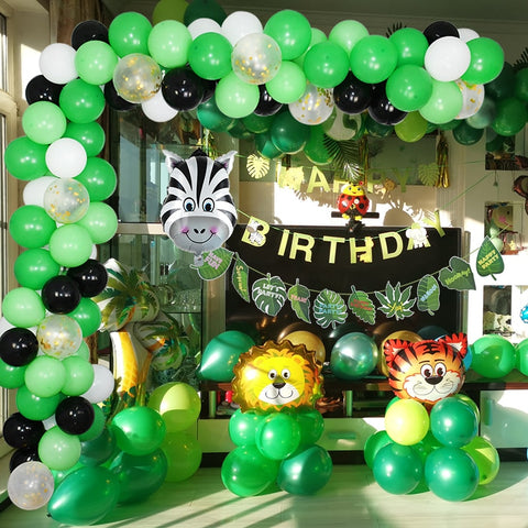 Jungle Safari Birthday Party Decor