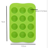 12 Grid Silicone Chocolate Mold