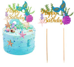Mermaid Birthday Cake Topper