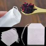 100 Pcs Tea Bags Infuser With String