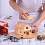 Gingerbread House Stainless Steel Cookie Cutters