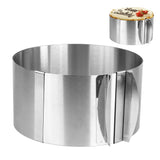 Retractable Cake Molds Stainless Steel