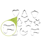 1 Set Christmas Tree Cookie Cutter