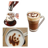 Coffee Stencils Mold 16Pcs/Pack