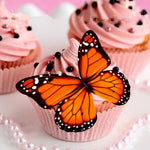 Butterflies and Flowers Cake Design