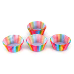 Rainbow Color Cupcake Liner 100 pcs