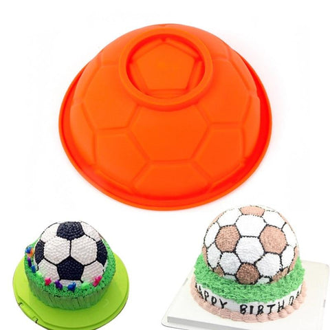 Soccer Ball Sports Silicone Mold