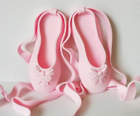 5 Inch 3D Ballet Shoe Plastic Cutter Mould