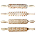 Valentine Day Embossing Rolling Pin