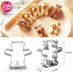 Bear Shape Cookie Cutters