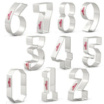 Numbers Cookie Cutters